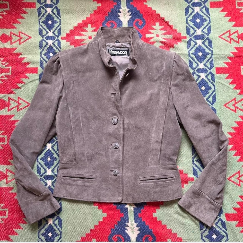 Foxcroft Women's Gray Blazer